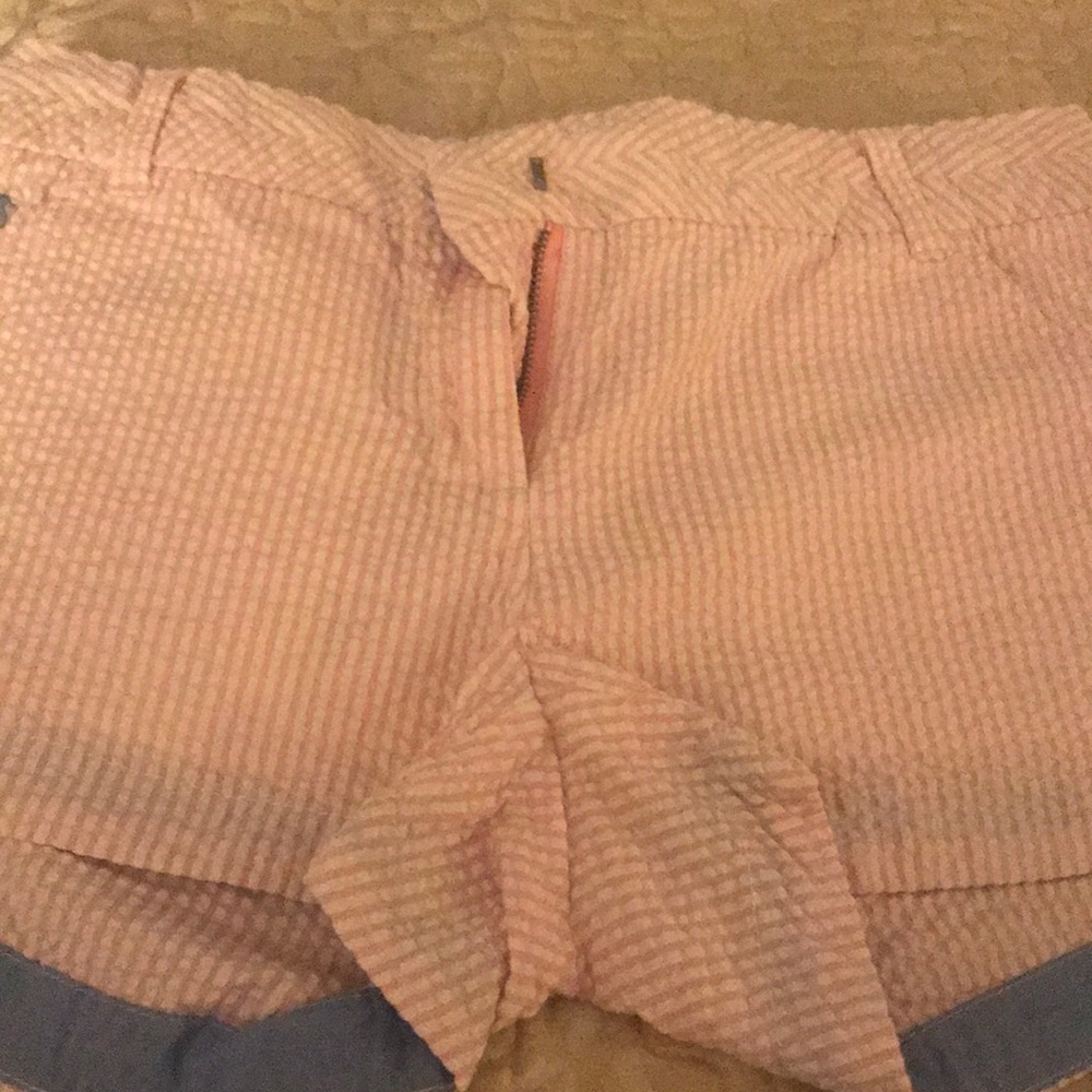 Southern Marsh seersucker shorts